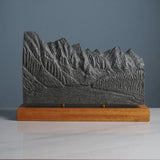Valley of the Ten Peaks Sculpture (Moraine Lake, Canada) Sculpted Peaks