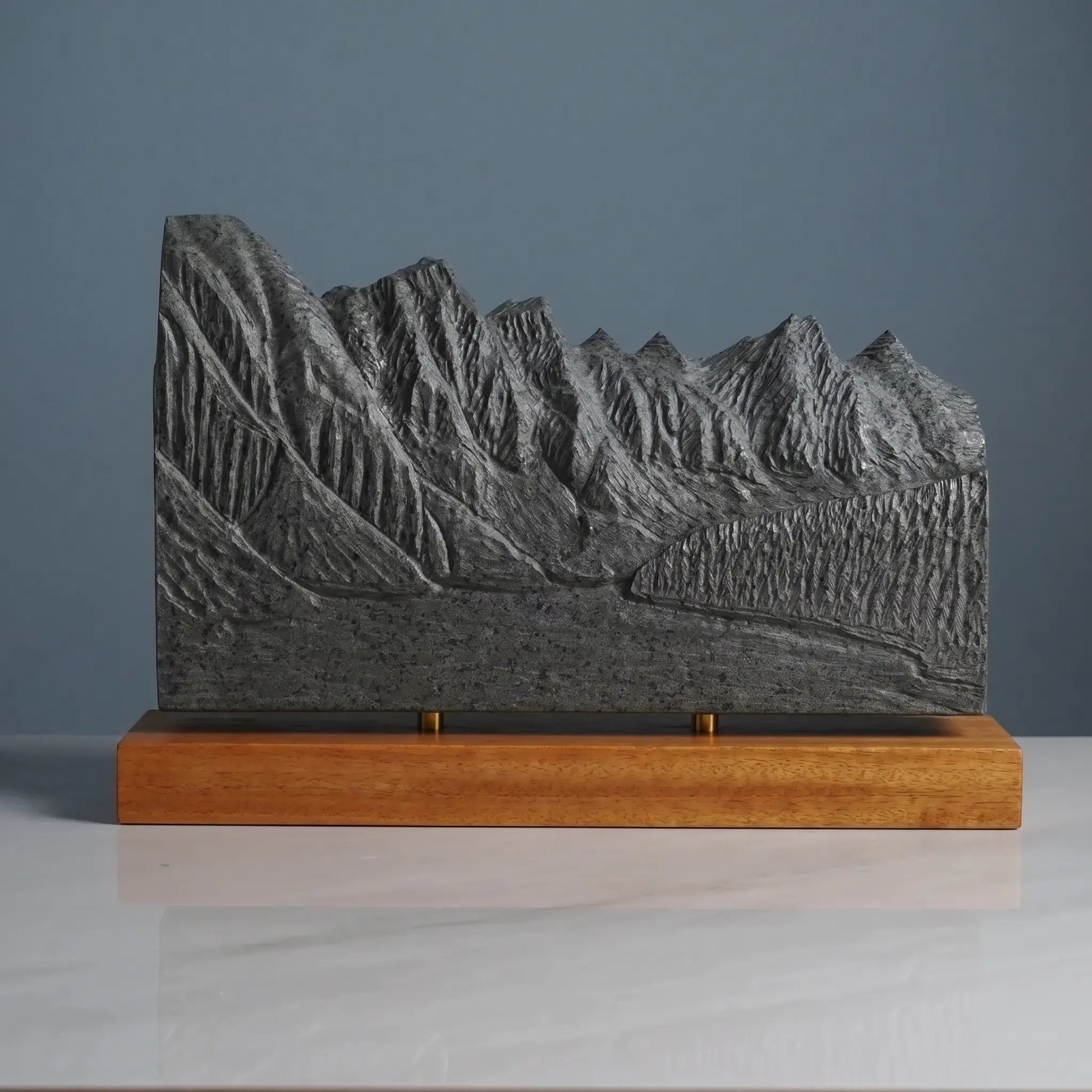 Valley of the Ten Peaks Sculpture (Moraine Lake, Canada) Sculpted Peaks
