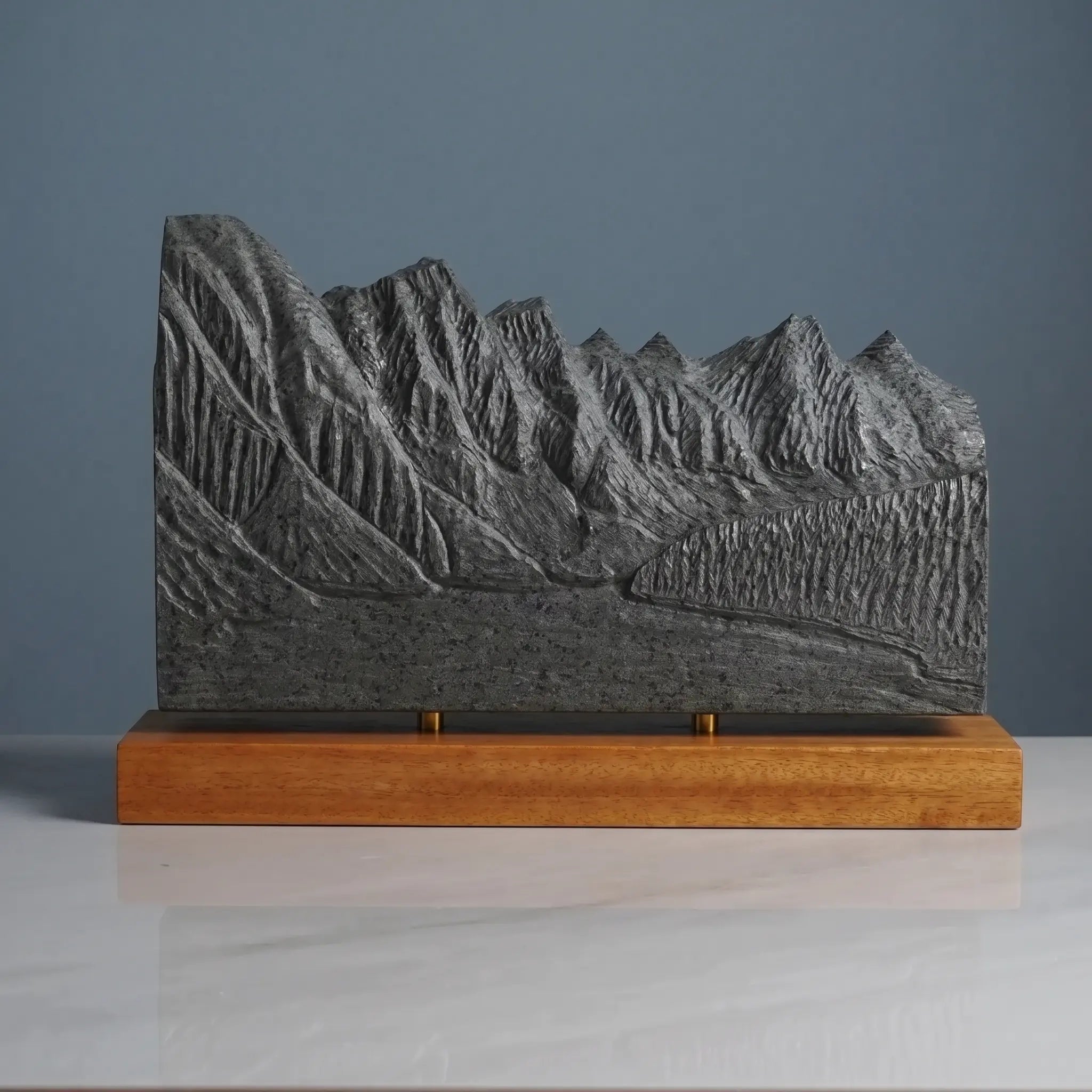 Valley of the Ten Peaks Sculpture (Moraine Lake, Canada) Sculpted Peaks