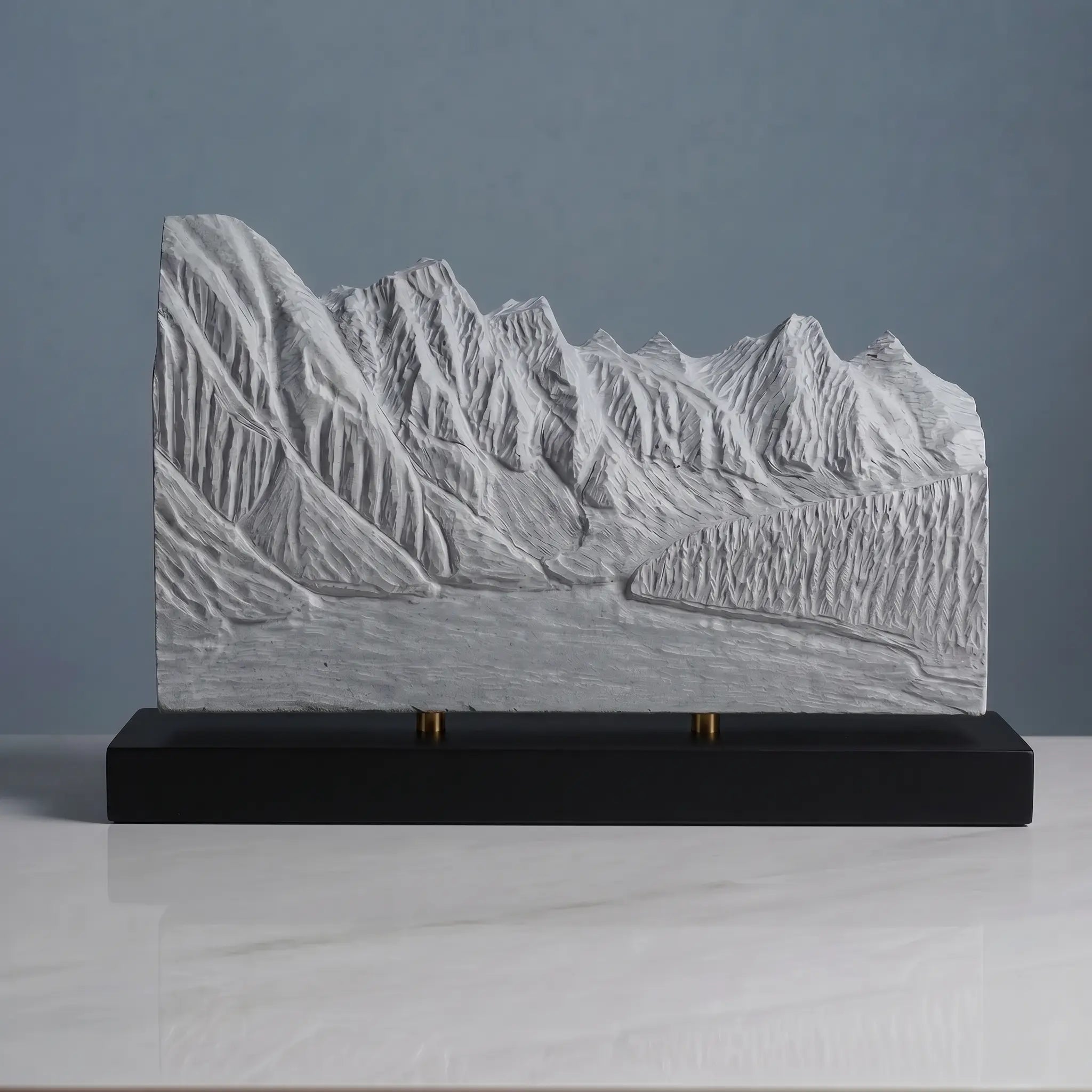 Valley of the Ten Peaks Sculpture (Moraine Lake, Canada) Sculpted Peaks