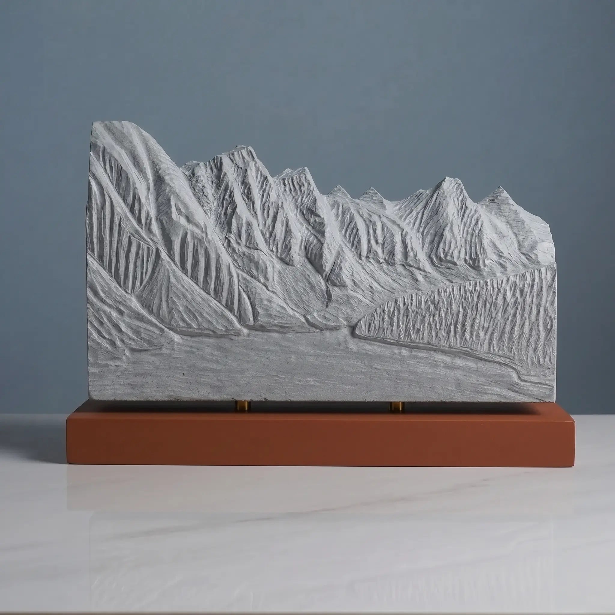 Valley of the Ten Peaks Sculpture (Moraine Lake, Canada) Sculpted Peaks