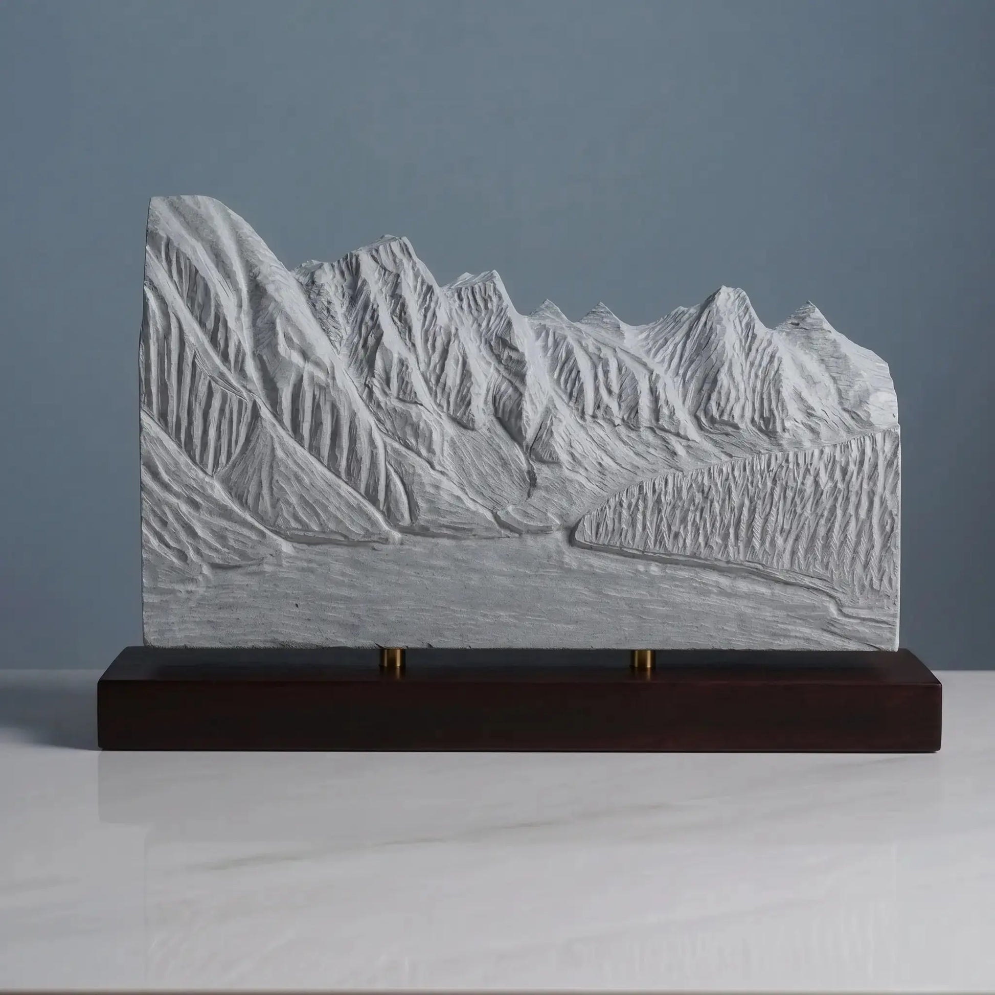 Valley of the Ten Peaks Sculpture (Moraine Lake, Canada) Sculpted Peaks