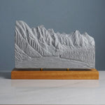 Valley of the Ten Peaks Sculpture (Moraine Lake, Canada) Sculpted Peaks