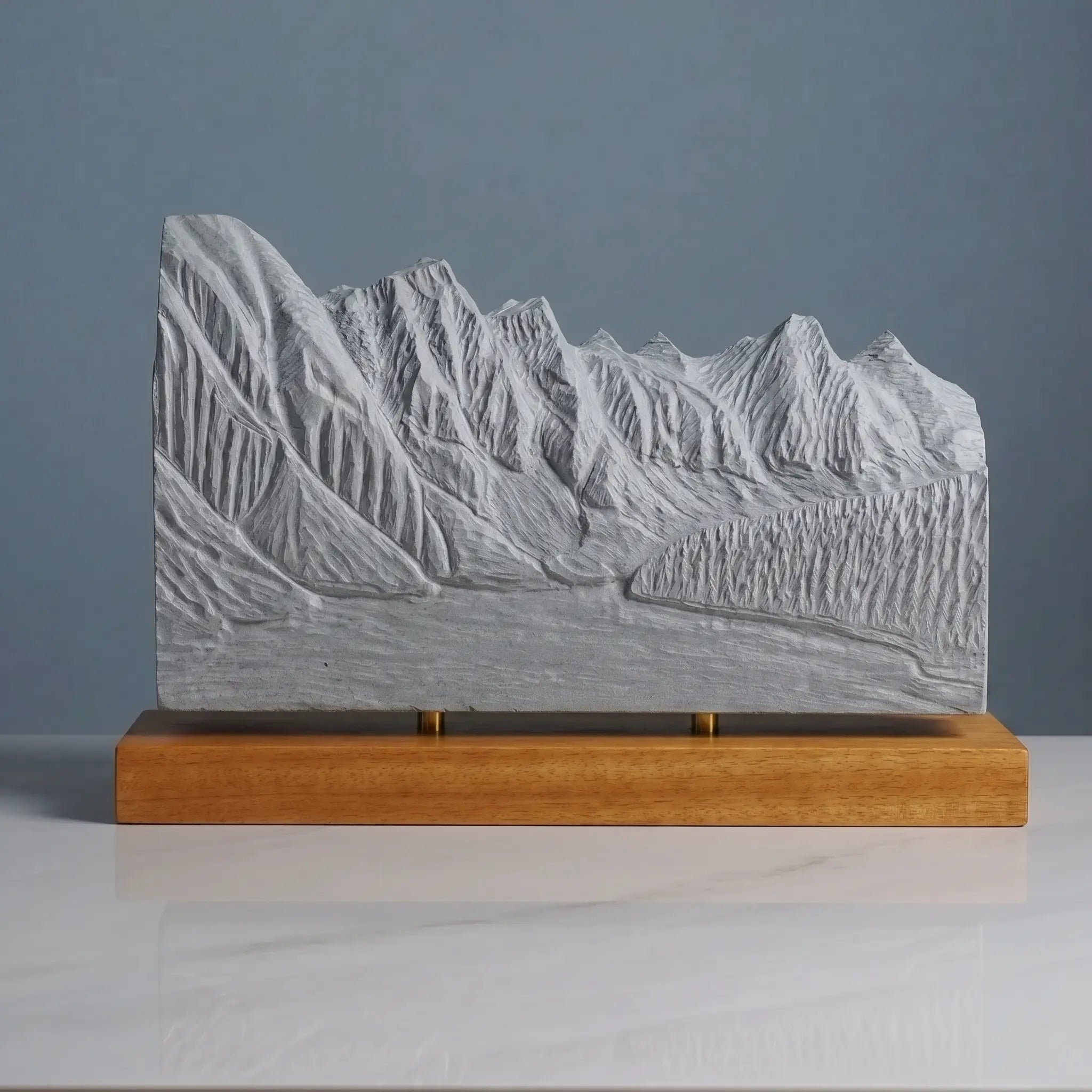 Valley of the Ten Peaks Sculpture (Moraine Lake, Canada) Sculpted Peaks