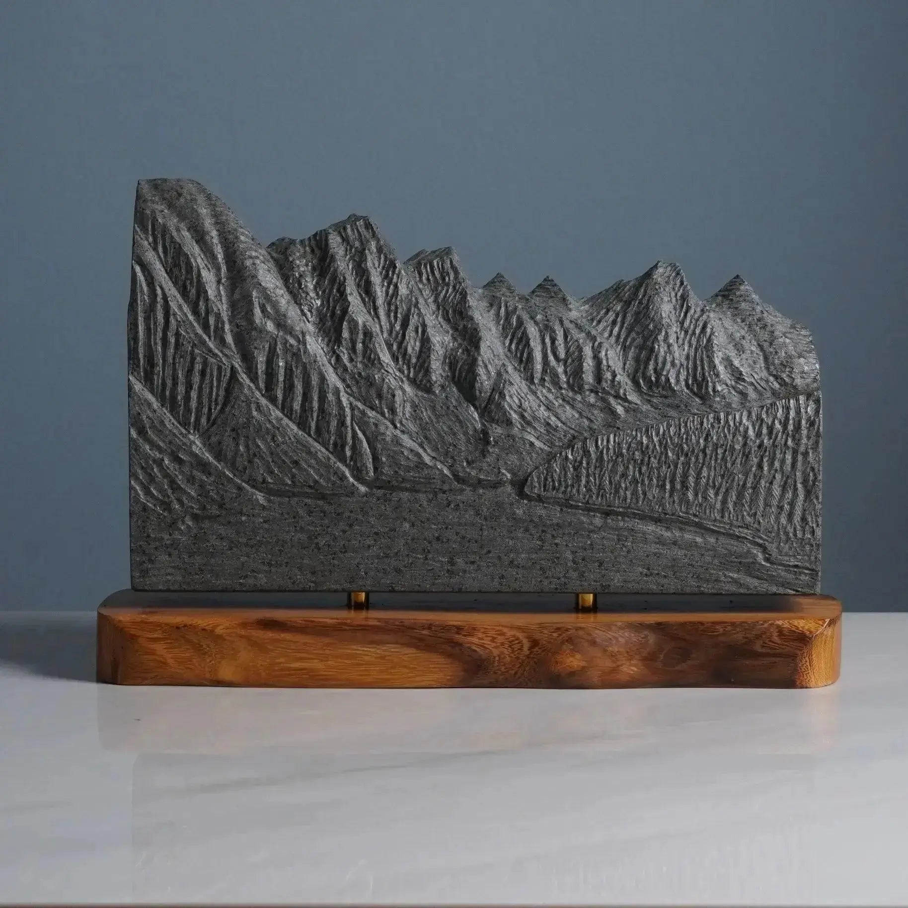 Valley of the Ten Peaks Sculpture (Moraine Lake, Canada) Sculpted Peaks