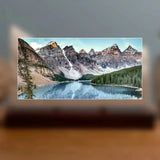 Valley of the Ten Peaks Sculpture (Moraine Lake, Canada) Sculpted Peaks