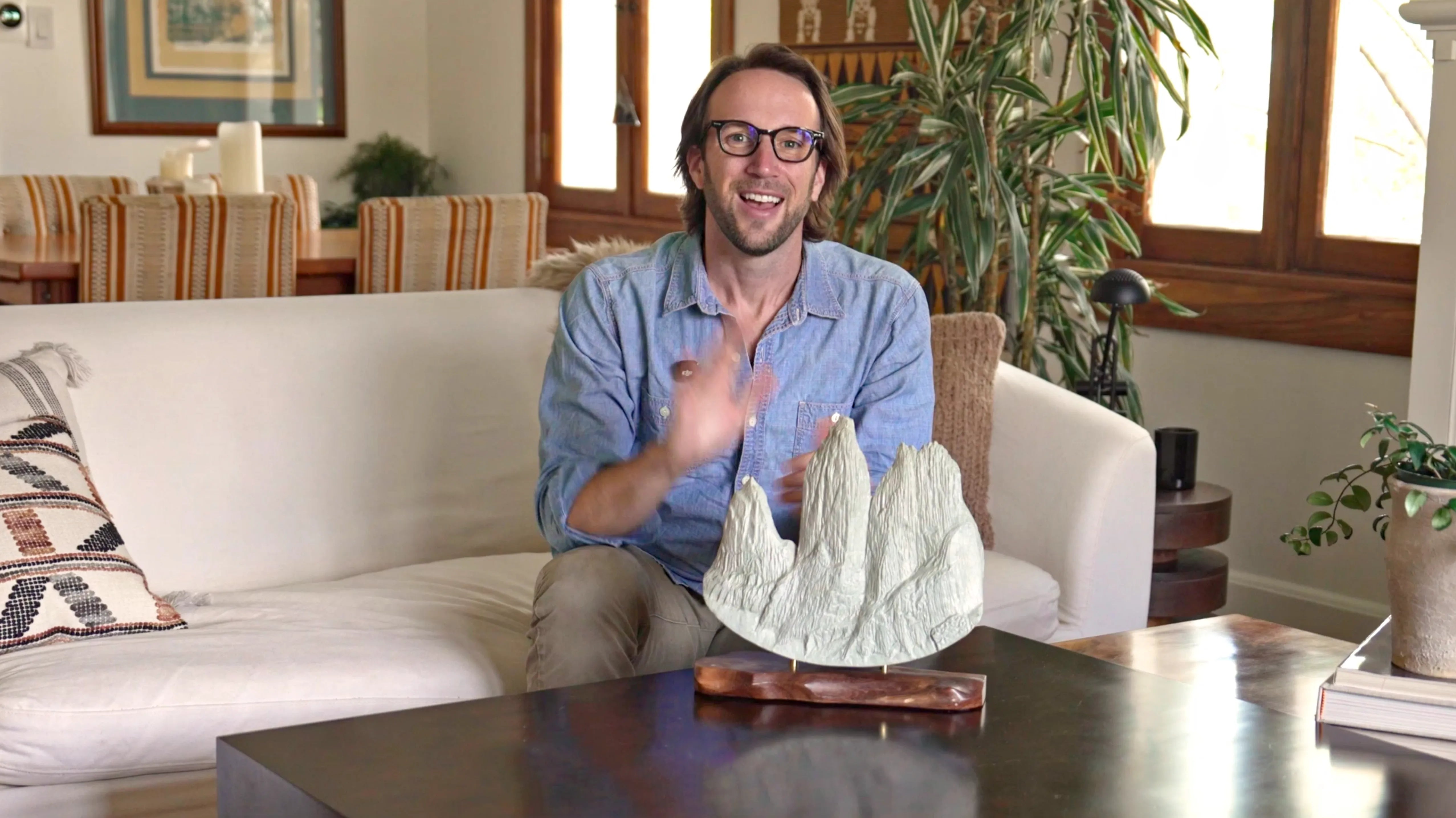 Load video: Sculpted Peaks Commission A Sculpture Explainer Video