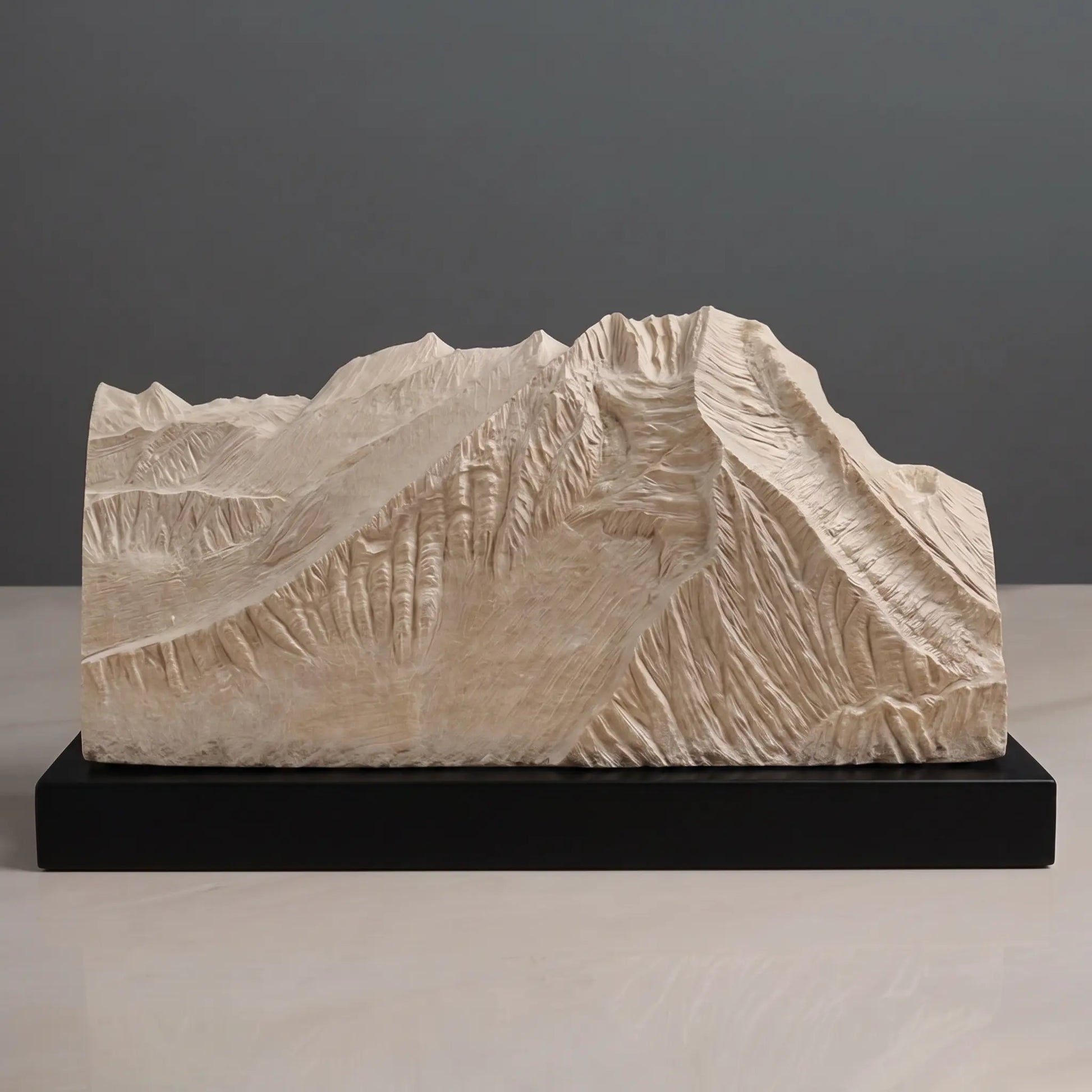 Vinson Massif Sculpture (Ellsworth Mountains, Antarctica) Sculpted Peaks