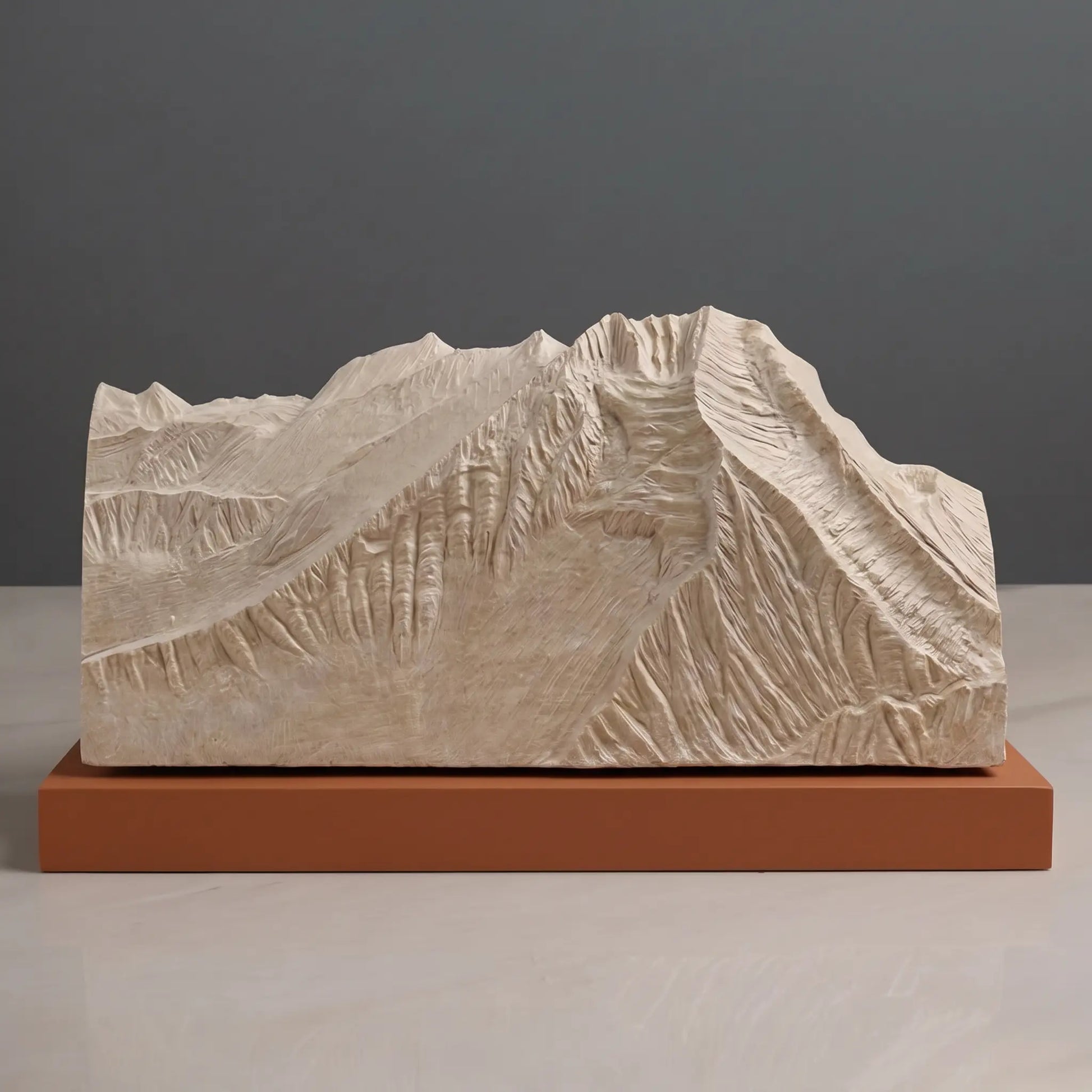 Vinson Massif Sculpture (Ellsworth Mountains, Antarctica) Sculpted Peaks