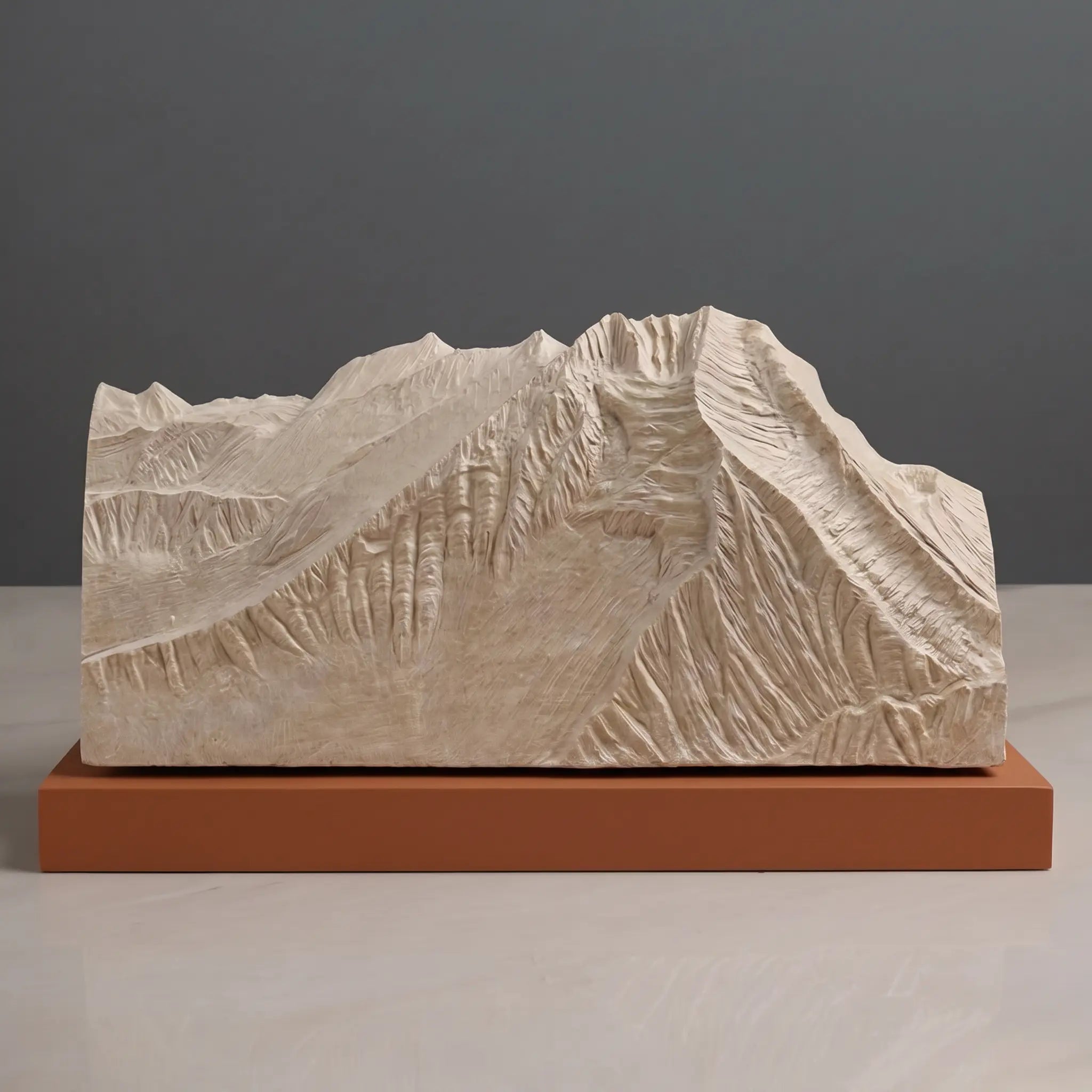 Vinson Massif Sculpture (Ellsworth Mountains, Antarctica) Sculpted Peaks