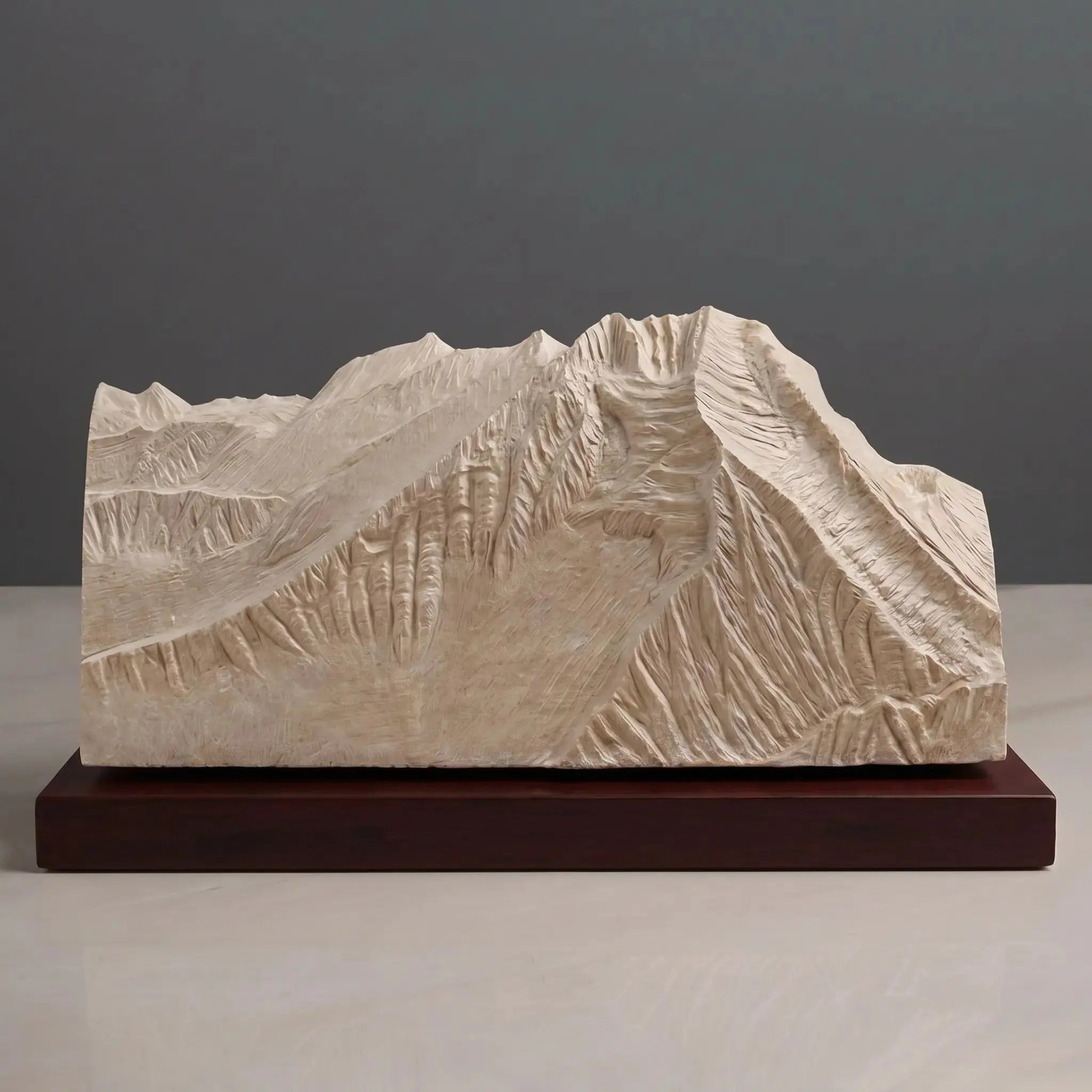 Vinson Massif Sculpture (Ellsworth Mountains, Antarctica) Sculpted Peaks