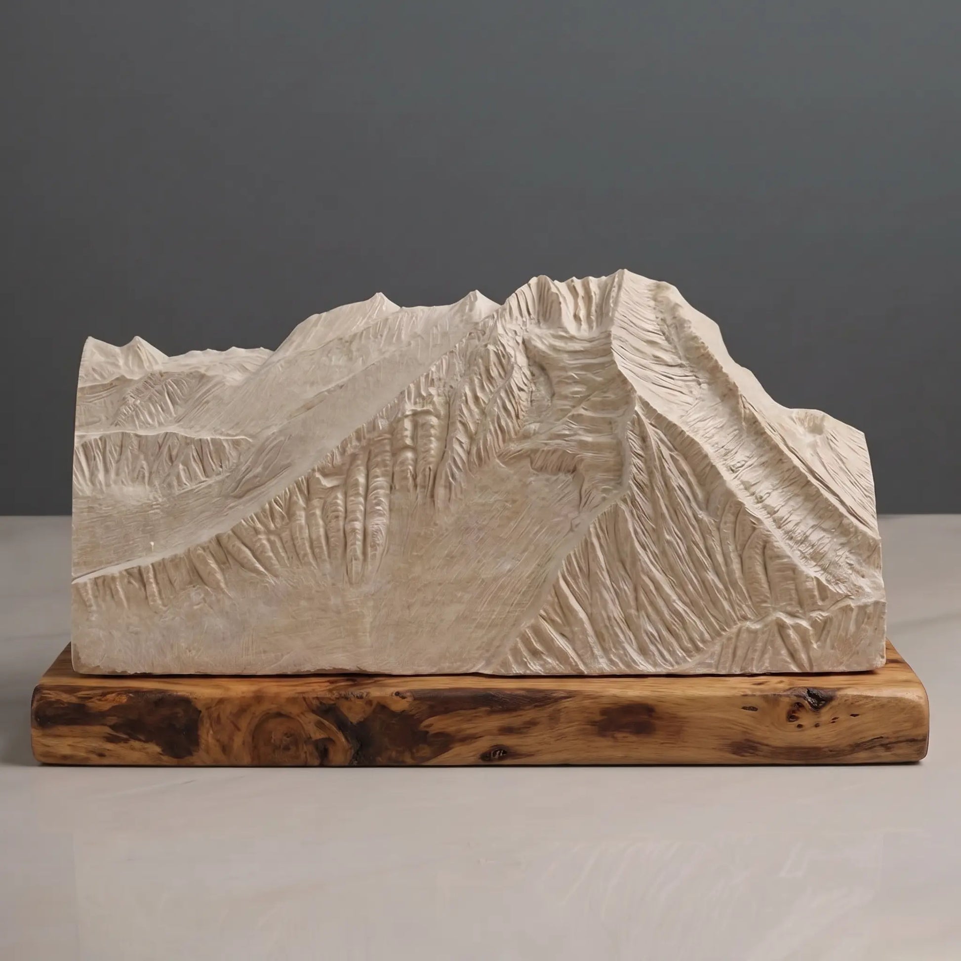 Vinson Massif Sculpture (Ellsworth Mountains, Antarctica) Sculpted Peaks