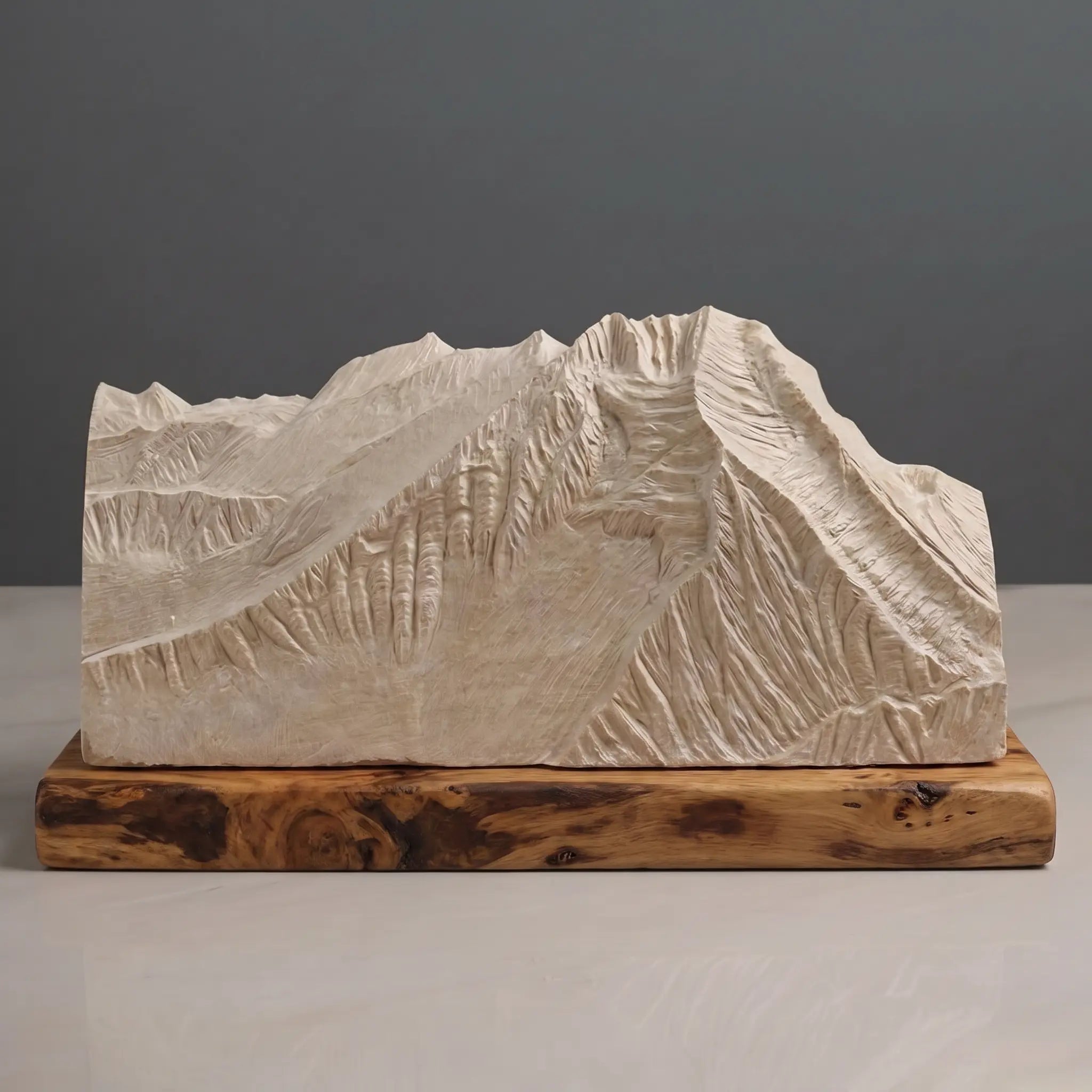 Vinson Massif Sculpture (Ellsworth Mountains, Antarctica) Sculpted Peaks