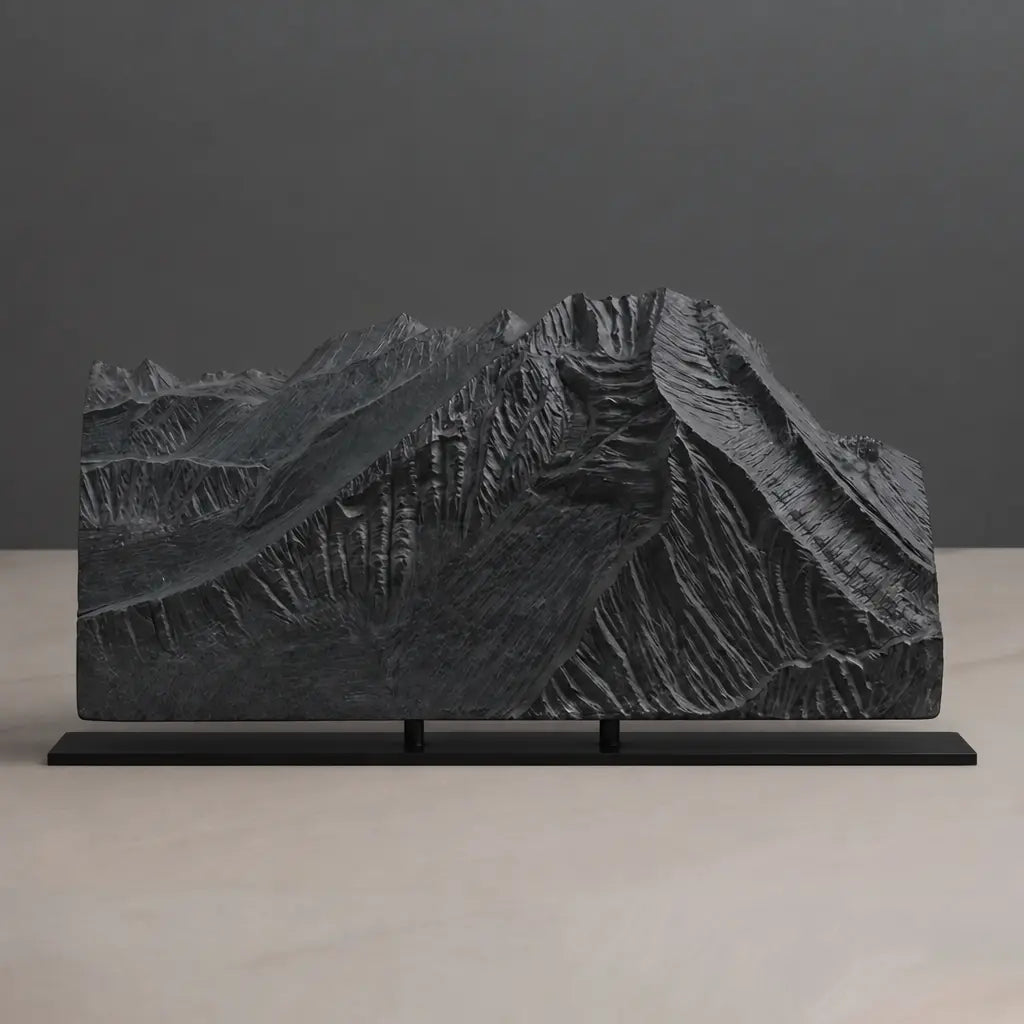 Vinson Massif Sculpture (Ellsworth Mountains, Antarctica) Sculpted Peaks