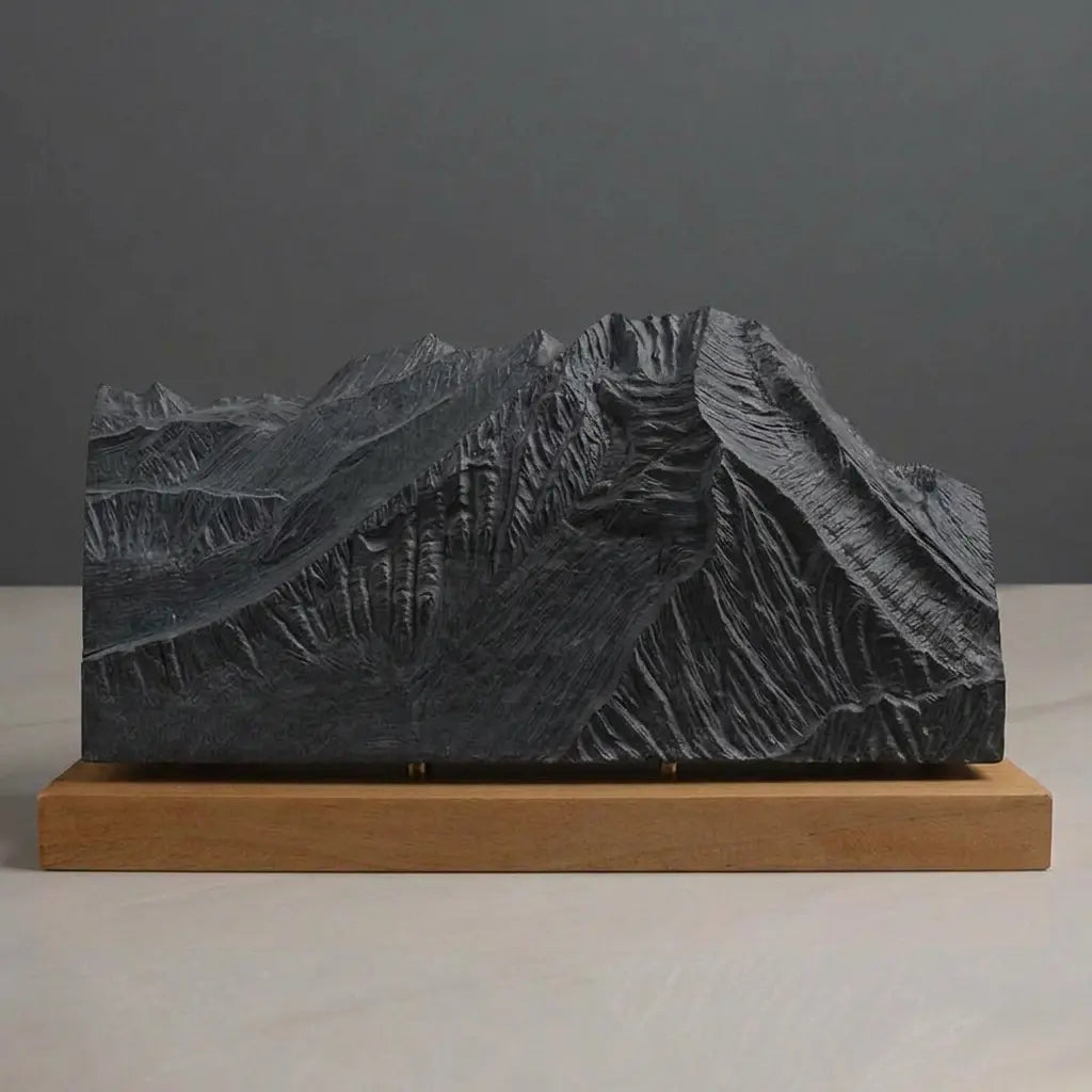 Vinson Massif Sculpture (Ellsworth Mountains, Antarctica) Sculpted Peaks