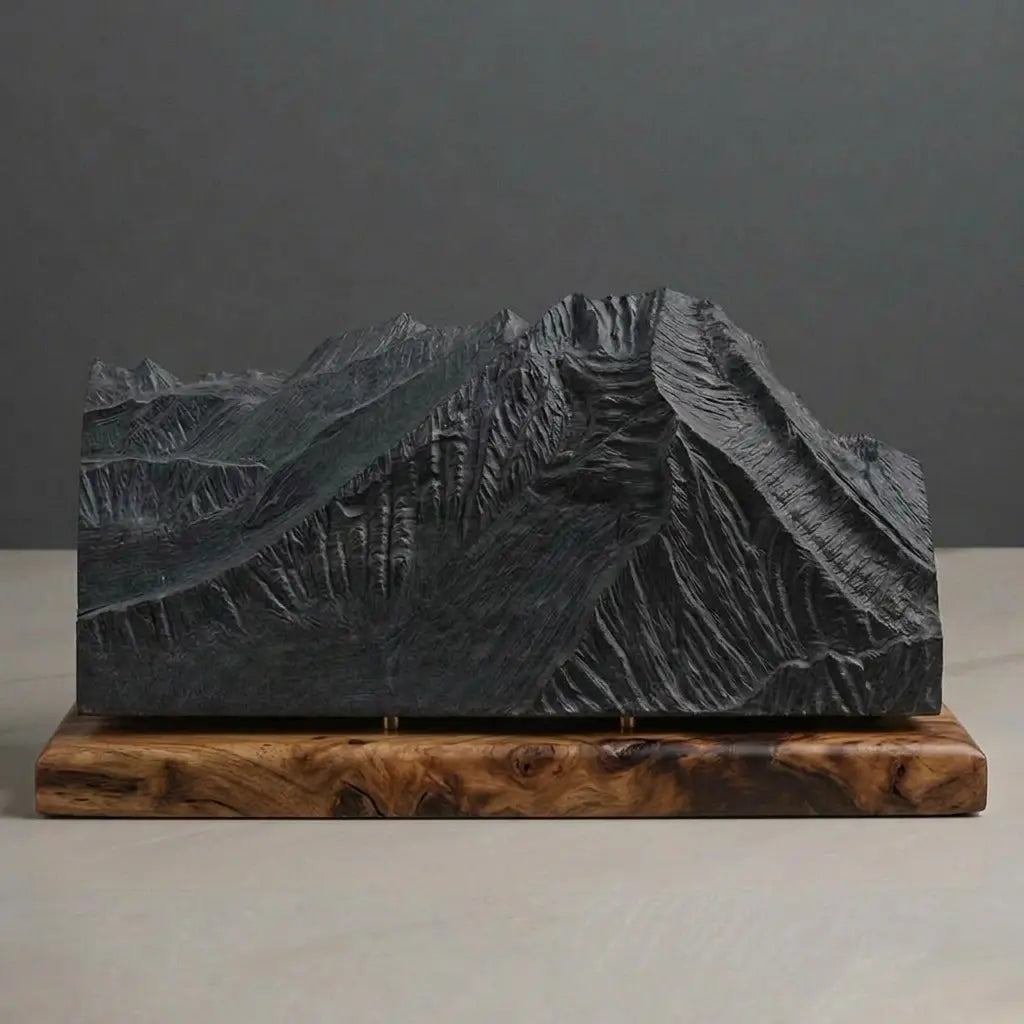 Vinson Massif Sculpture (Ellsworth Mountains, Antarctica) Sculpted Peaks