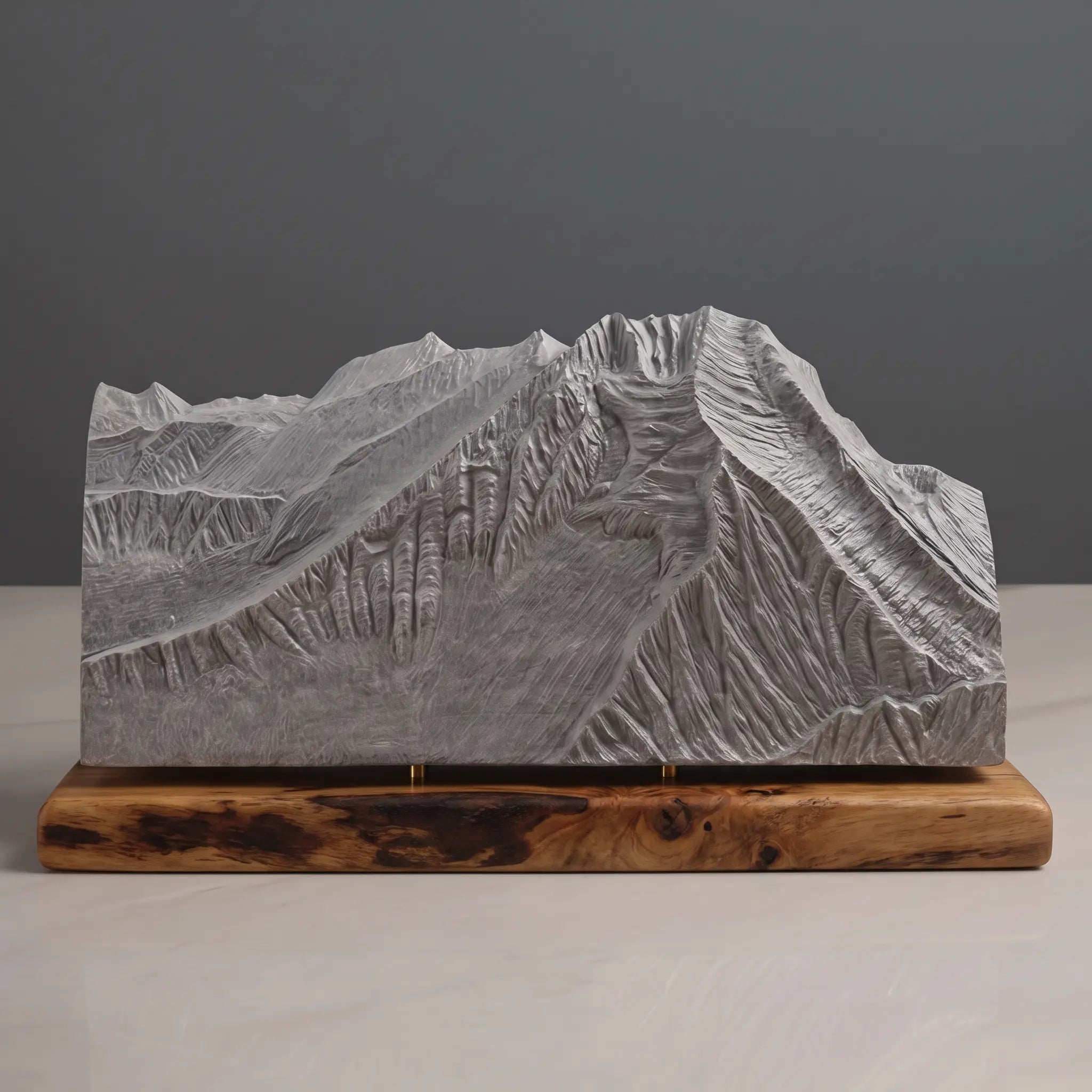 Vinson Massif Sculpture (Ellsworth Mountains, Antarctica) Sculpted Peaks