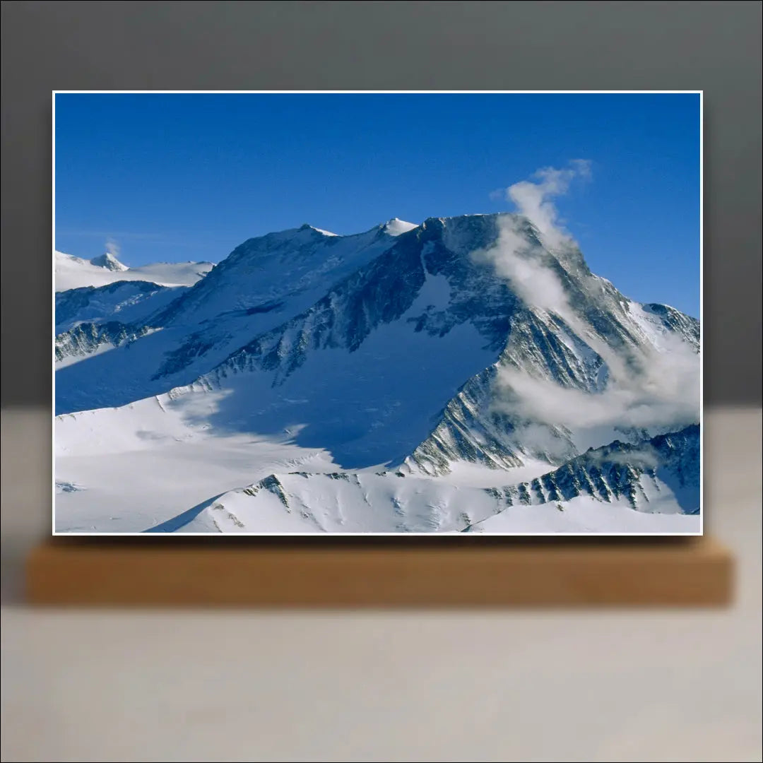 Vinson Massif Sculpture (Ellsworth Mountains, Antarctica) Sculpted Peaks
