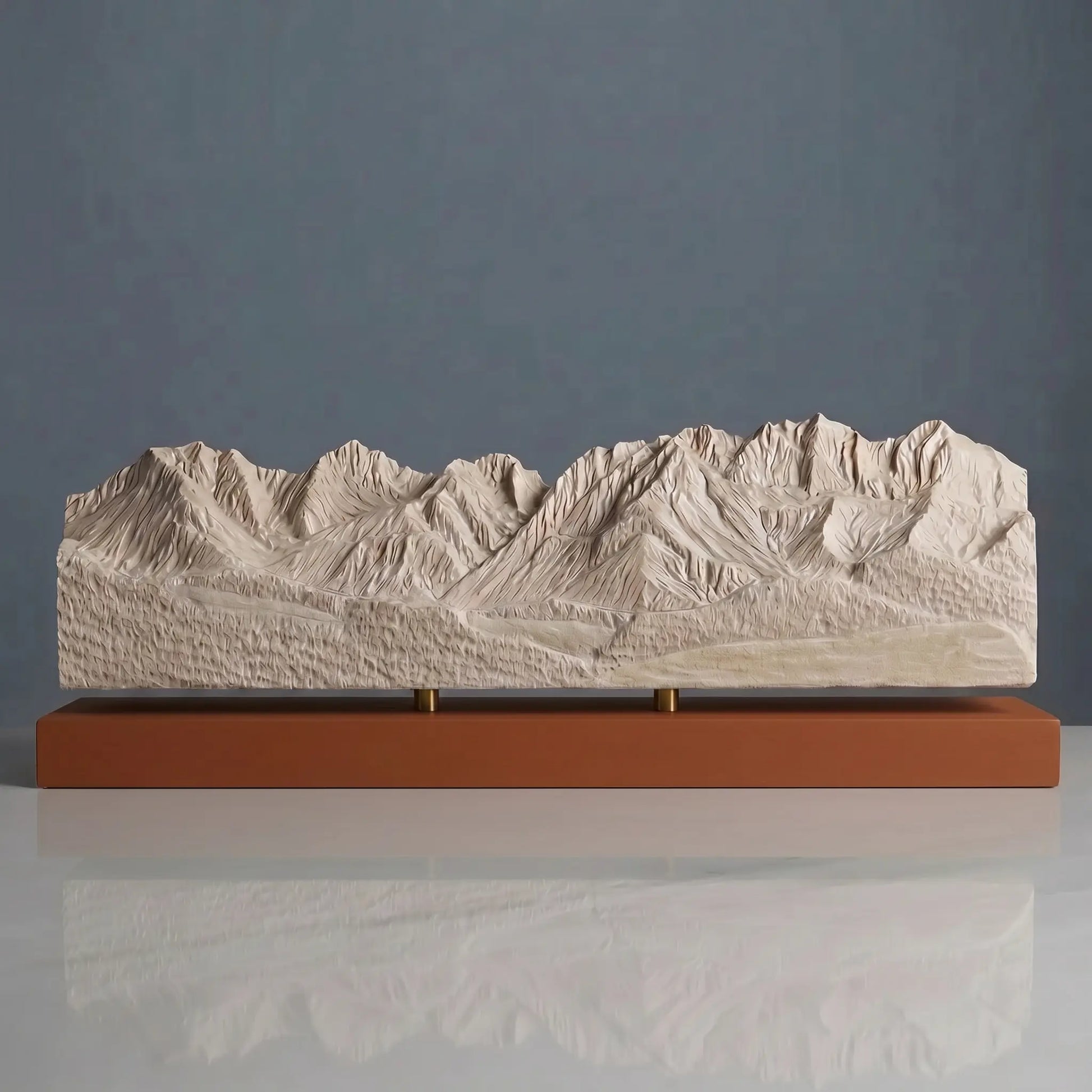 Wilder Kaiser Sculpture (Ellmau Farmhouse View, Tyrol, Austria) Sculpted Peaks