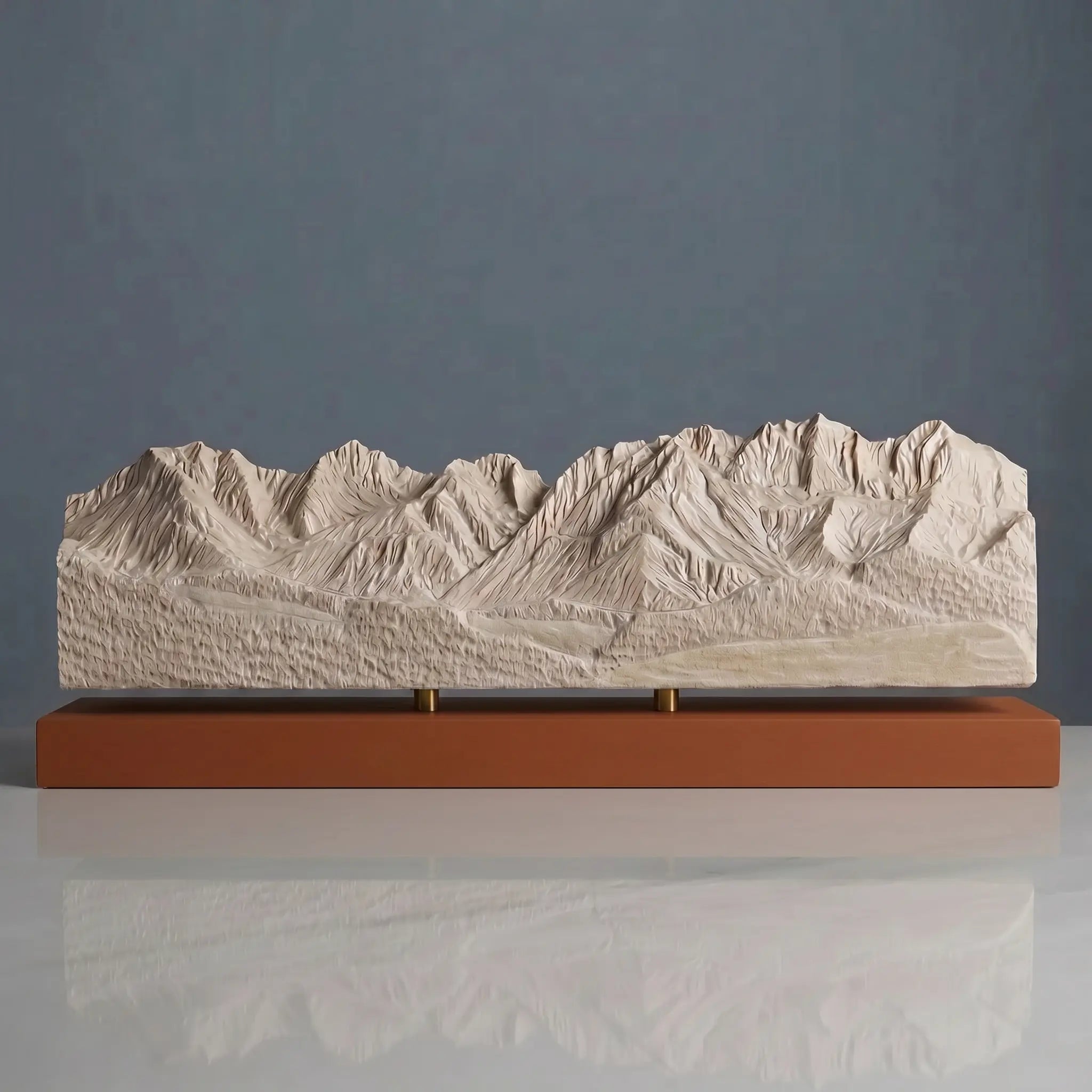 Wilder Kaiser Sculpture (Ellmau Farmhouse View, Tyrol, Austria) Sculpted Peaks