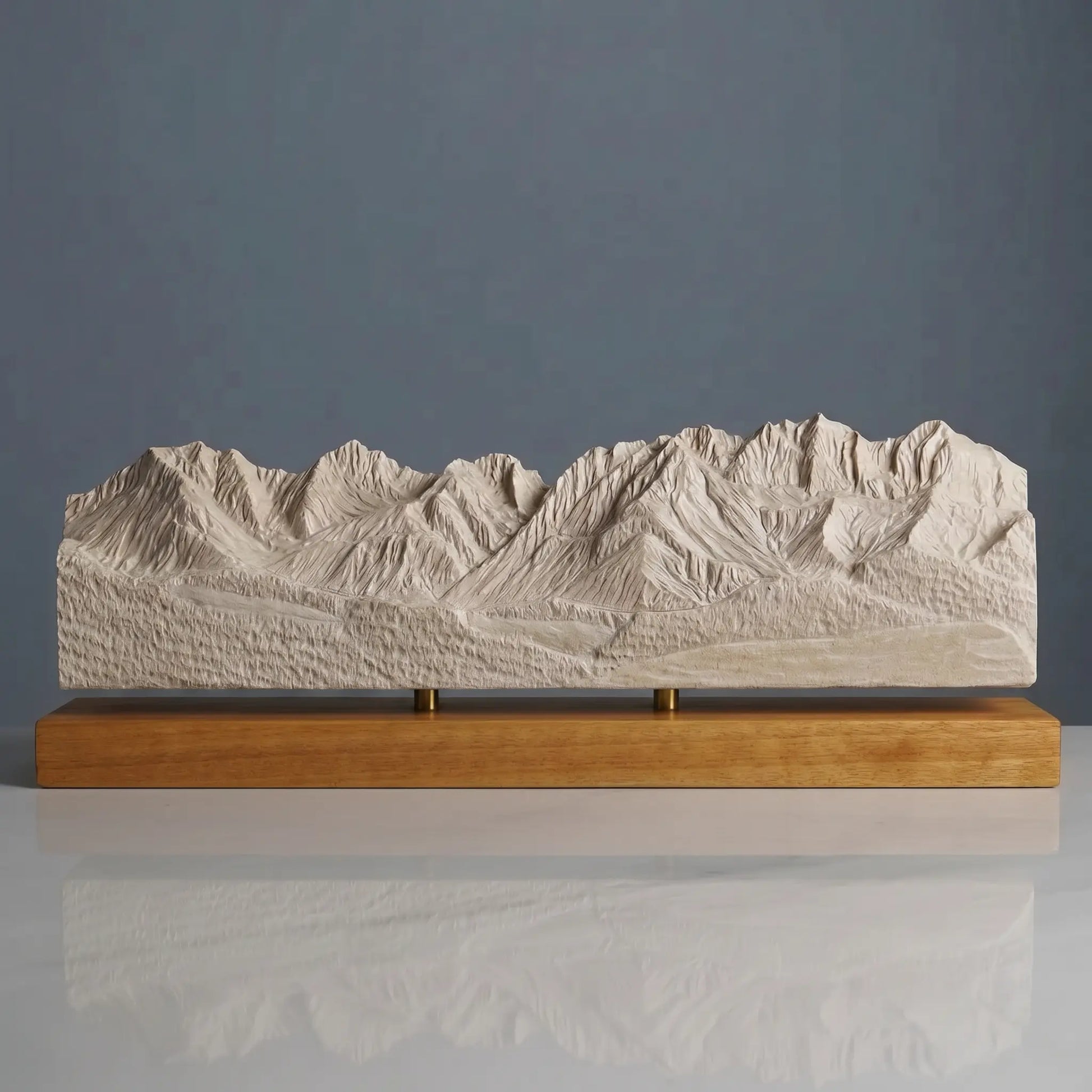 Wilder Kaiser Sculpture (Ellmau Farmhouse View, Tyrol, Austria) Sculpted Peaks