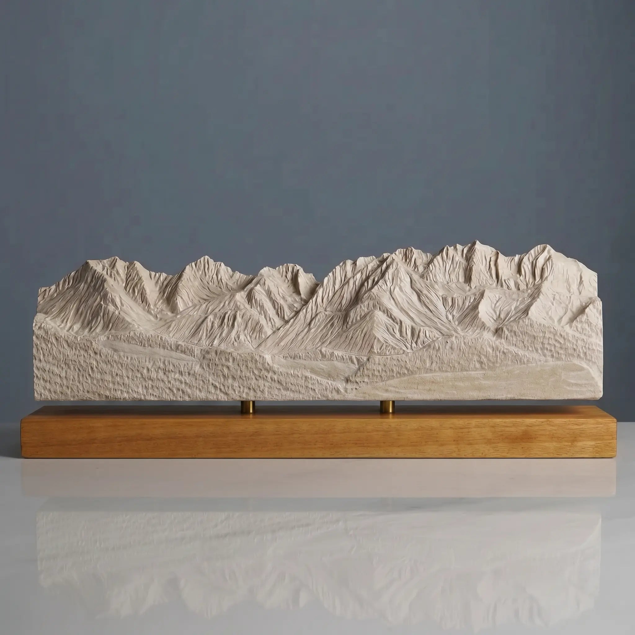 Wilder Kaiser Sculpture (Ellmau Farmhouse View, Tyrol, Austria) Sculpted Peaks