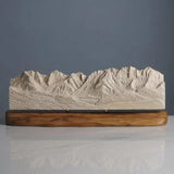 Wilder Kaiser Sculpture (Ellmau Farmhouse View, Tyrol, Austria)