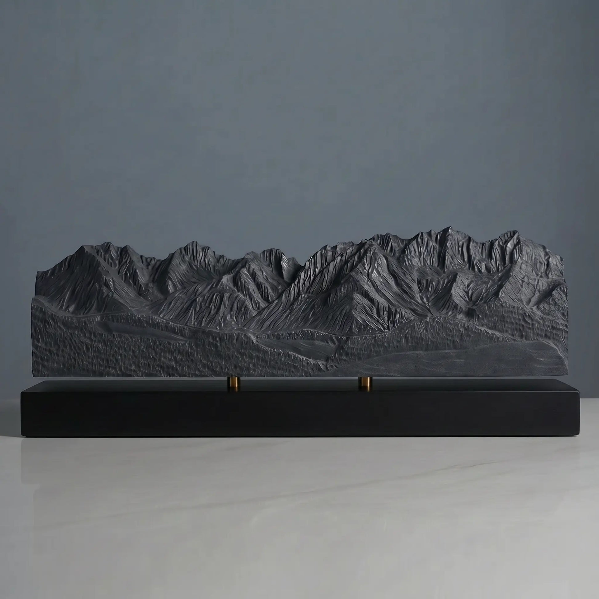 Wilder Kaiser Sculpture (Ellmau Farmhouse View, Tyrol, Austria) Sculpted Peaks