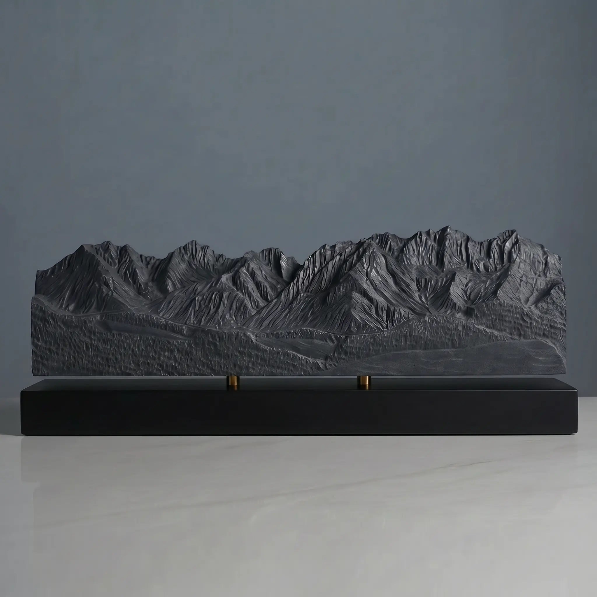 Wilder Kaiser Sculpture (Ellmau Farmhouse View, Tyrol, Austria) Sculpted Peaks