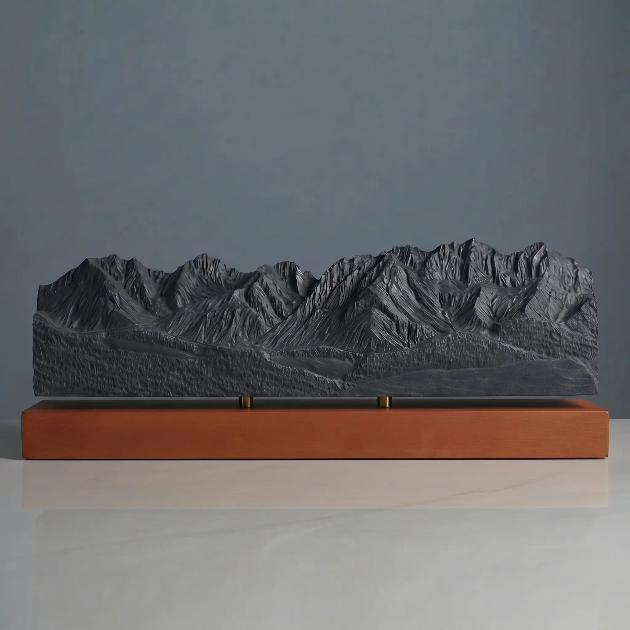 Wilder Kaiser Sculpture (Ellmau Farmhouse View, Tyrol, Austria) Sculpted Peaks