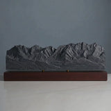 Wilder Kaiser Sculpture (Ellmau Farmhouse View, Tyrol, Austria)