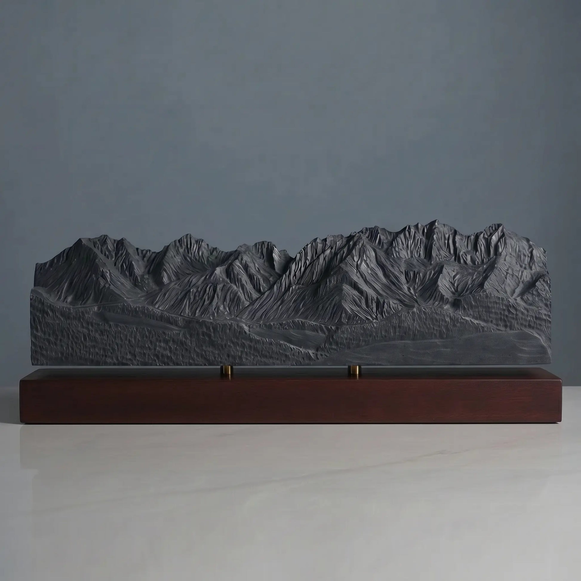 Wilder Kaiser Sculpture (Ellmau Farmhouse View, Tyrol, Austria) Sculpted Peaks
