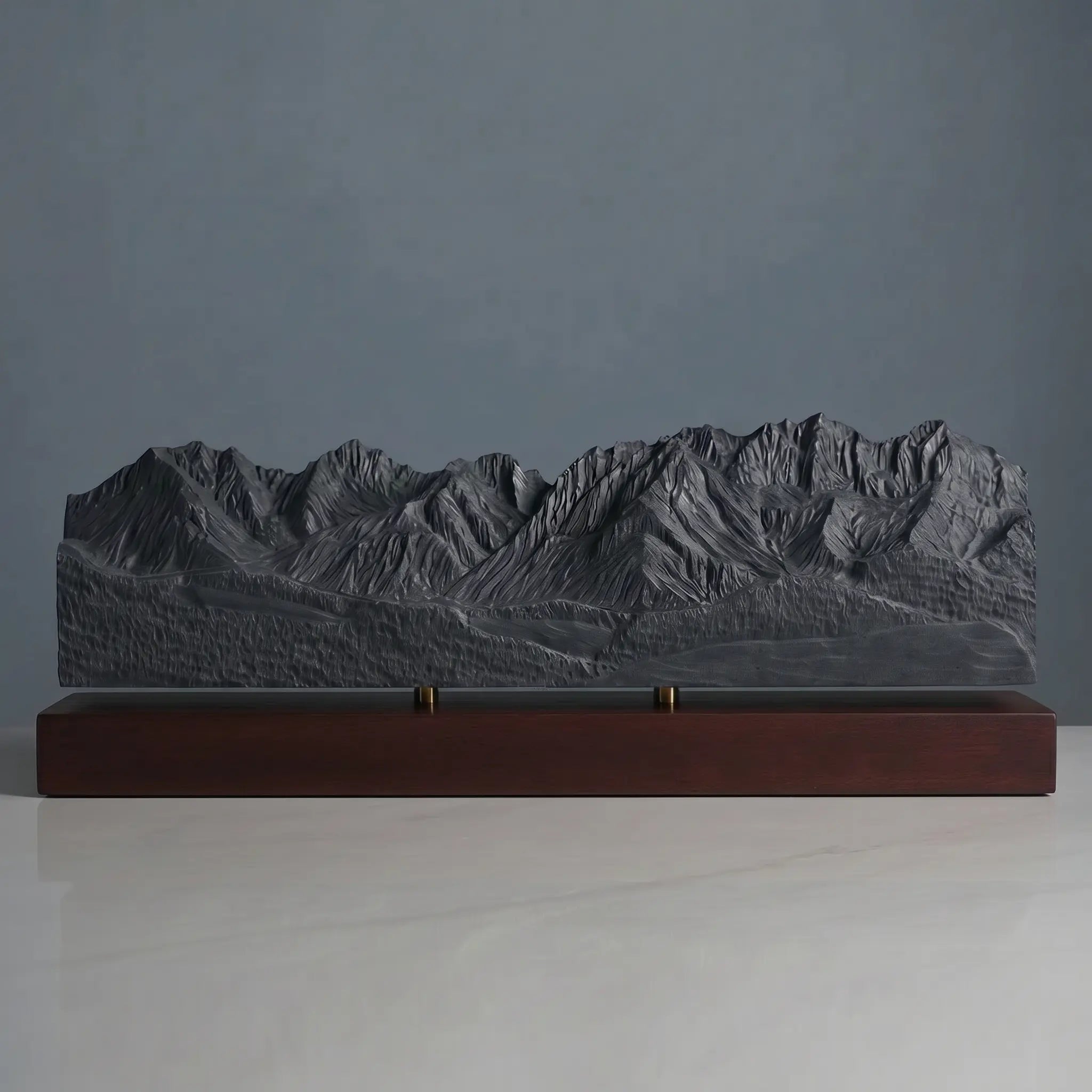 Wilder Kaiser Sculpture (Ellmau Farmhouse View, Tyrol, Austria) Sculpted Peaks