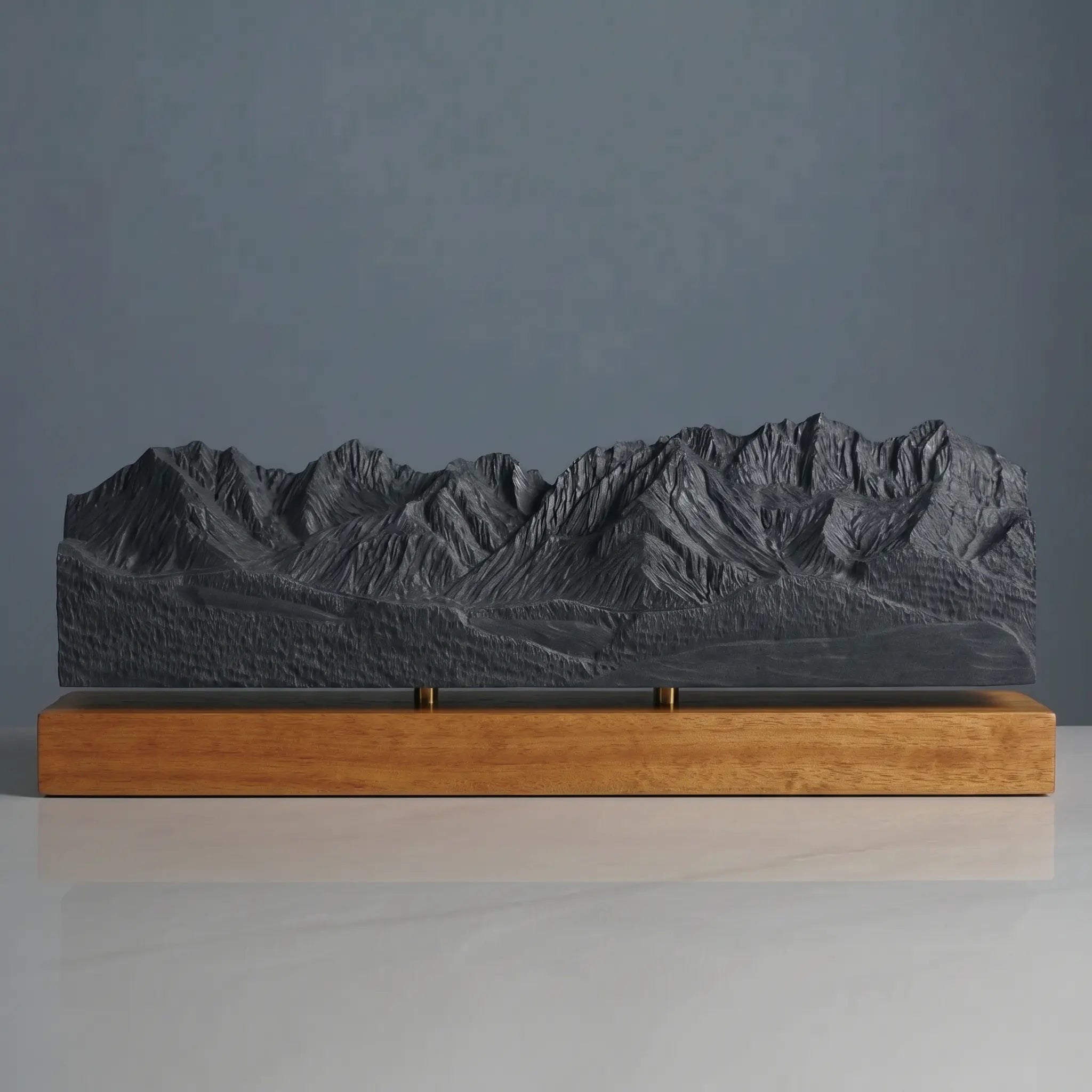 Wilder Kaiser Sculpture (Ellmau Farmhouse View, Tyrol, Austria) Sculpted Peaks