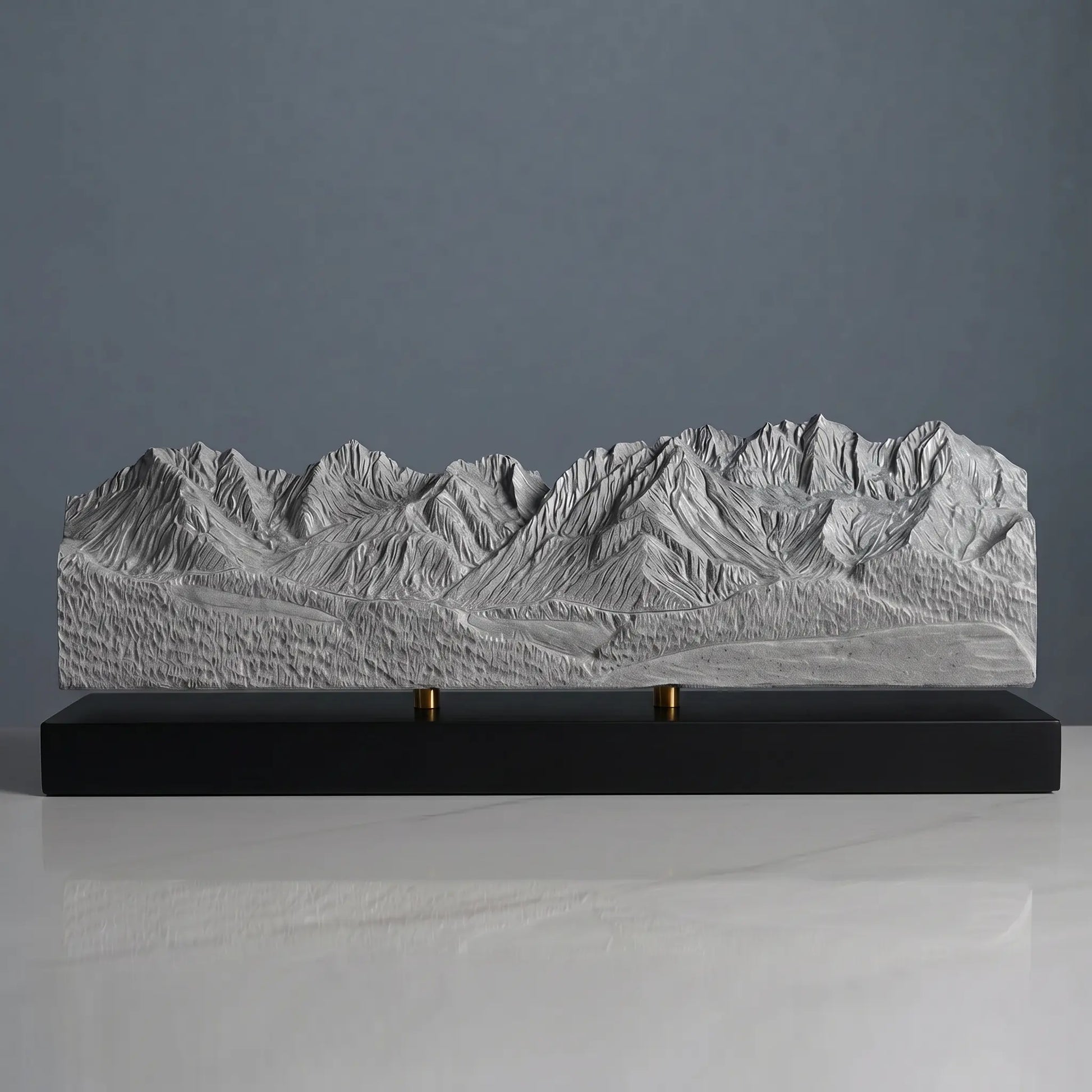 Wilder Kaiser Sculpture (Ellmau Farmhouse View, Tyrol, Austria) Sculpted Peaks