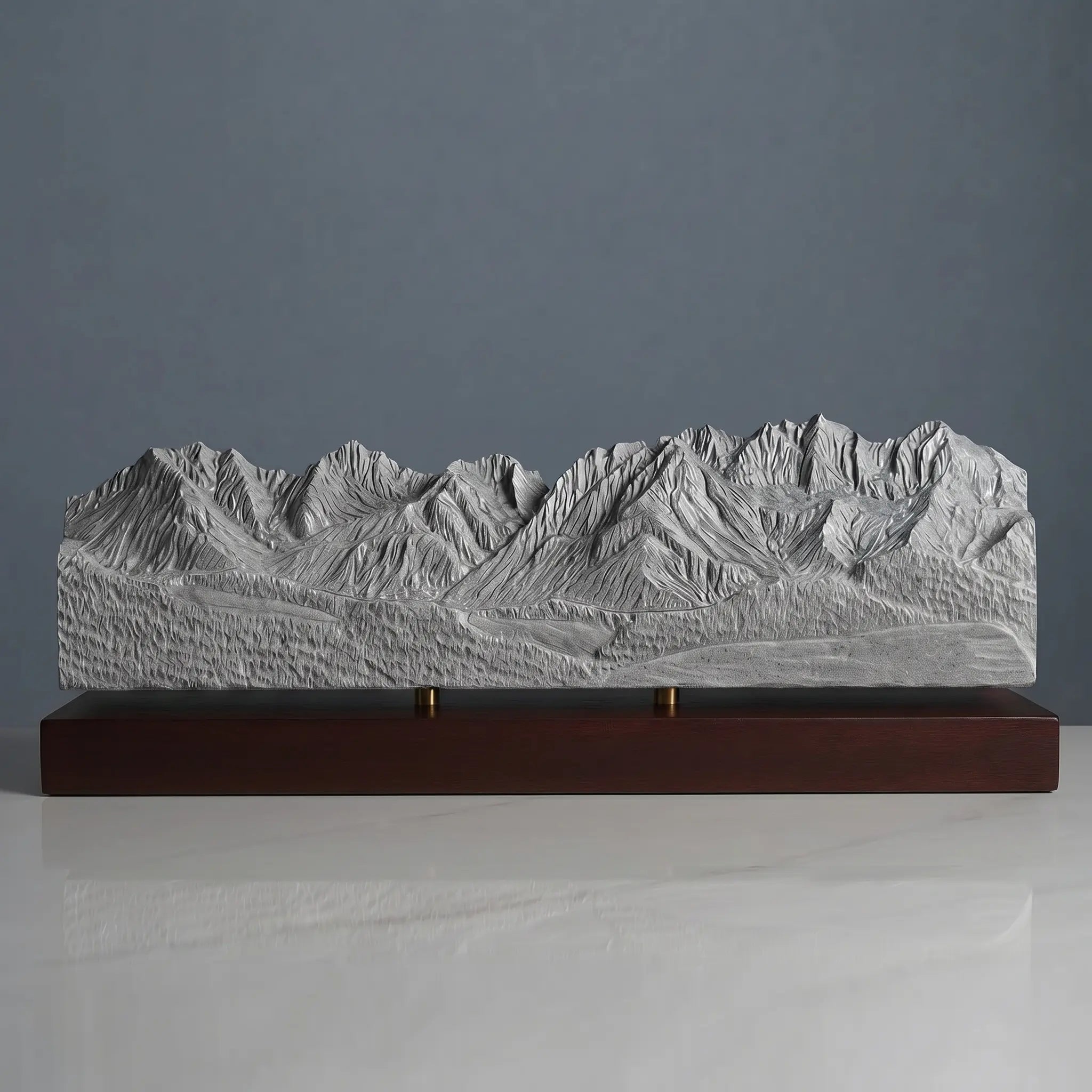 Wilder Kaiser Sculpture (Ellmau Farmhouse View, Tyrol, Austria) Sculpted Peaks