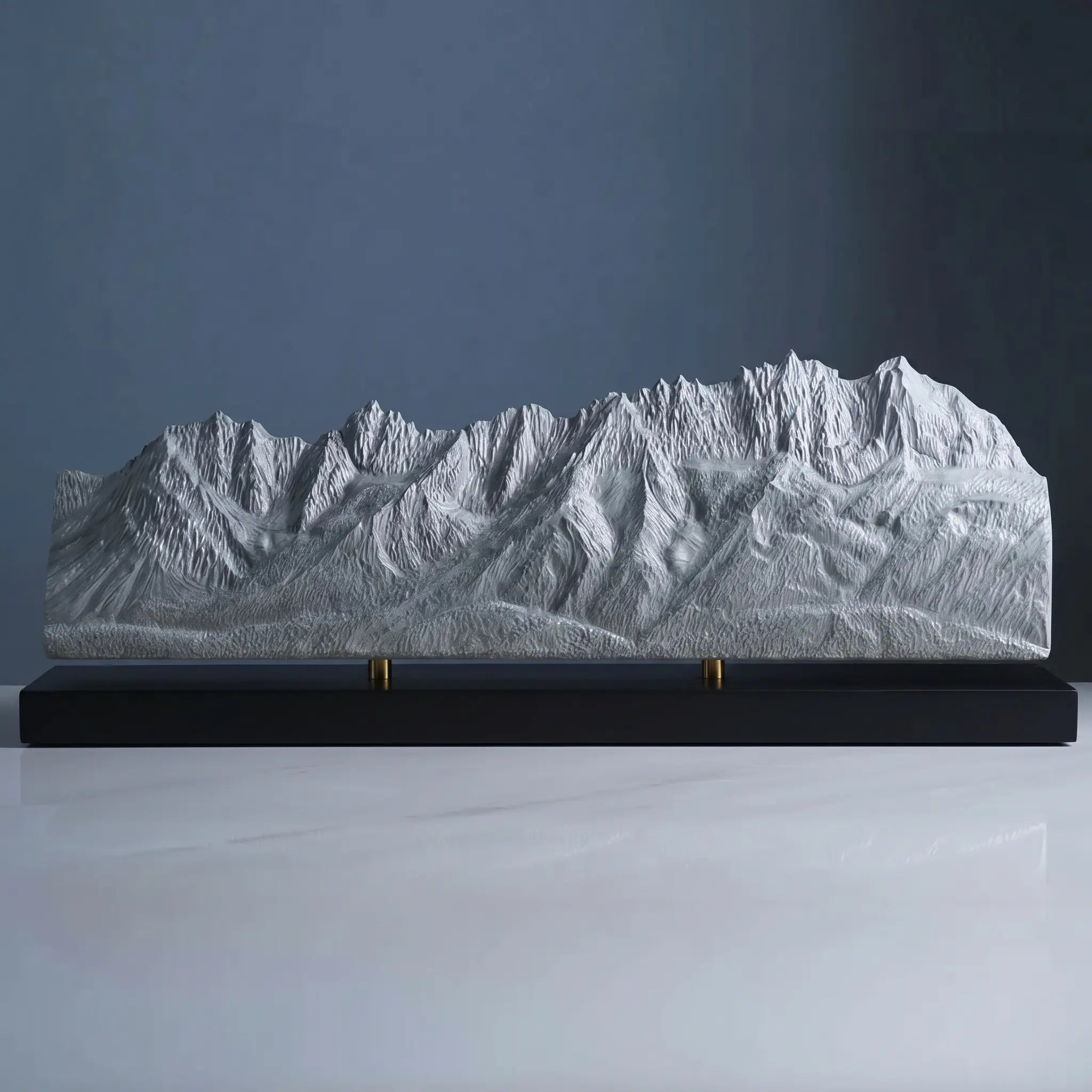 Wilder Kaiser Sculpture (South Face View, Tyrolean Alps, Austria) Sculpted Peaks