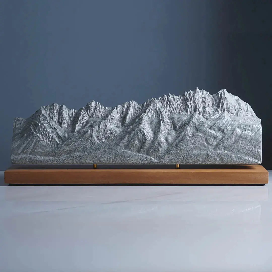 Wilder Kaiser Sculpture (South Face View, Tyrolean Alps, Austria) Sculpted Peaks