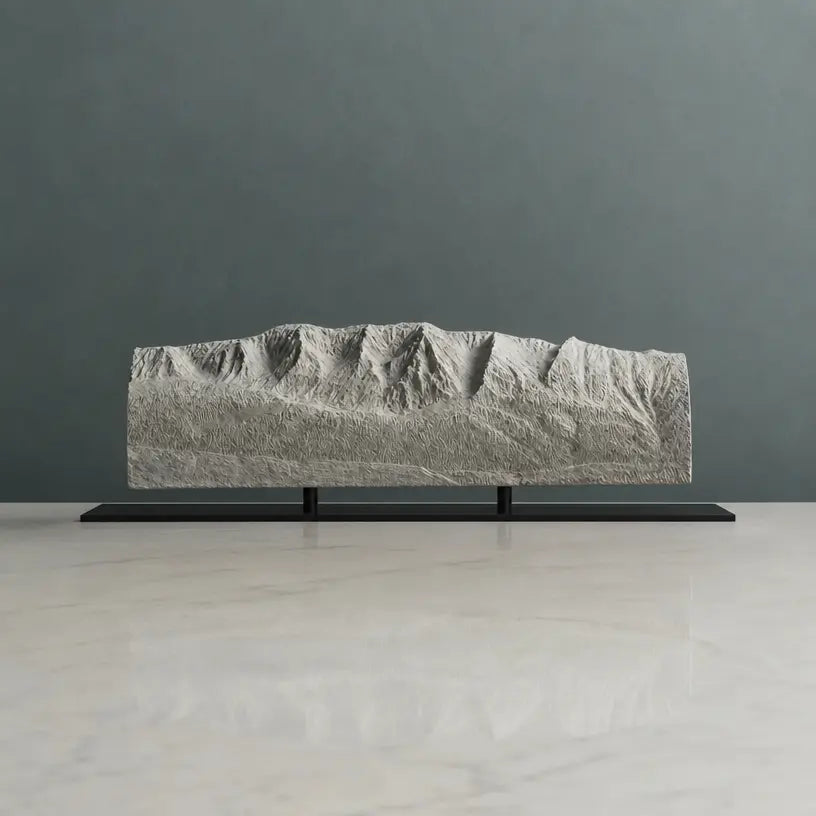 Wallowa Mountains Sculpture (Wallowa Valley Ranchlands, Oregon) Sculpted Peaks