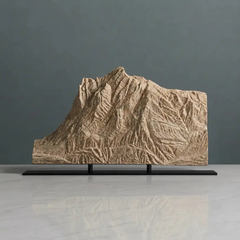 Wetterhorn Sculpture (View from Grindelwald, Switzerland) Sculpted Peaks