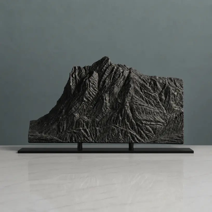 Wetterhorn Sculpture (View from Grindelwald, Switzerland) Sculpted Peaks