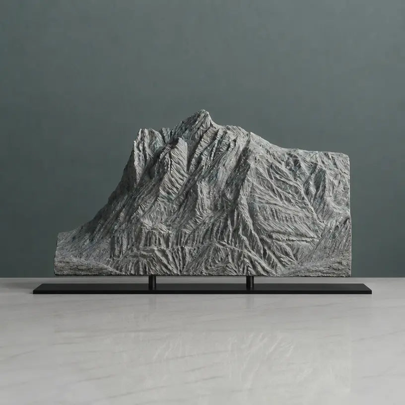 Wetterhorn Sculpture (View from Grindelwald, Switzerland) Sculpted Peaks