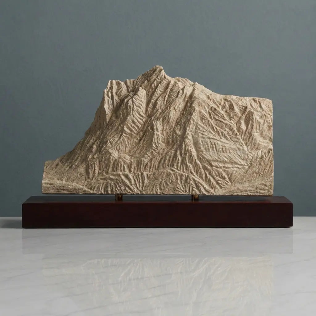 Wetterhorn Sculpture (View from Grindelwald, Switzerland) Sculpted Peaks