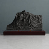 Wetterhorn Sculpture (View from Grindelwald, Switzerland) Sculpted Peaks