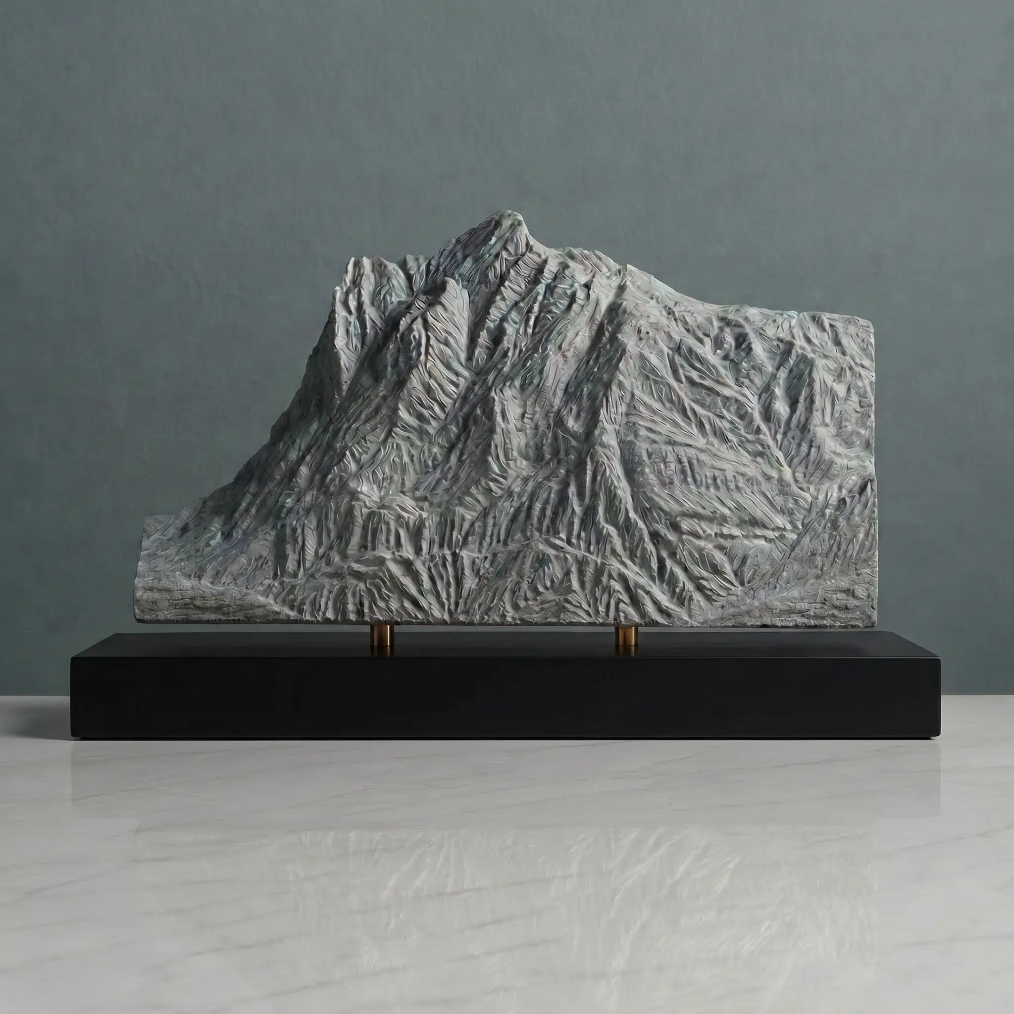 Wetterhorn Sculpture (View from Grindelwald, Switzerland) Sculpted Peaks