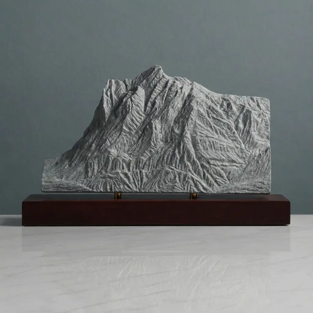 Wetterhorn Sculpture (View from Grindelwald, Switzerland) Sculpted Peaks