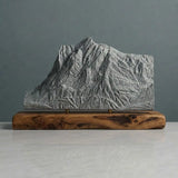Wetterhorn Sculpture (View from Grindelwald, Switzerland) Sculpted Peaks