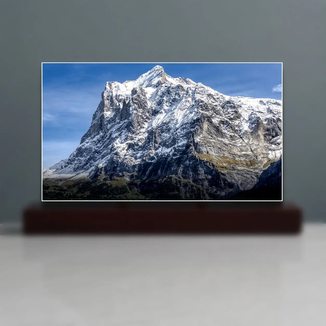 Wetterhorn Sculpture | View from Grindelwald | Switzerland | Sculpted Peaks