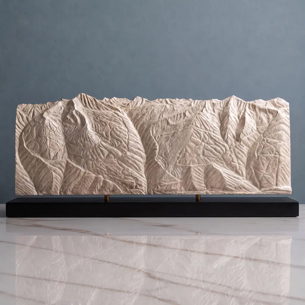 Whistler Mountain & Blackcomb Peak Sculpture - Whistler Blackcomb Sculpted Peaks
