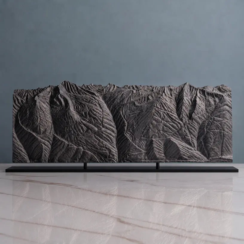 Whistler Mountain & Blackcomb Peak Sculpture - Whistler Blackcomb Sculpted Peaks